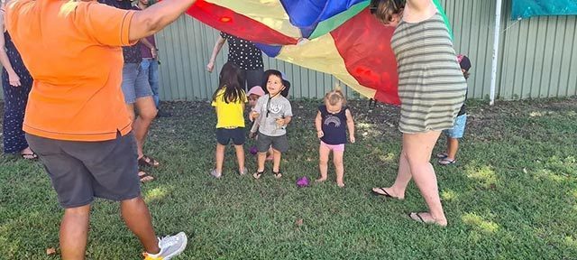 playgroup tent games